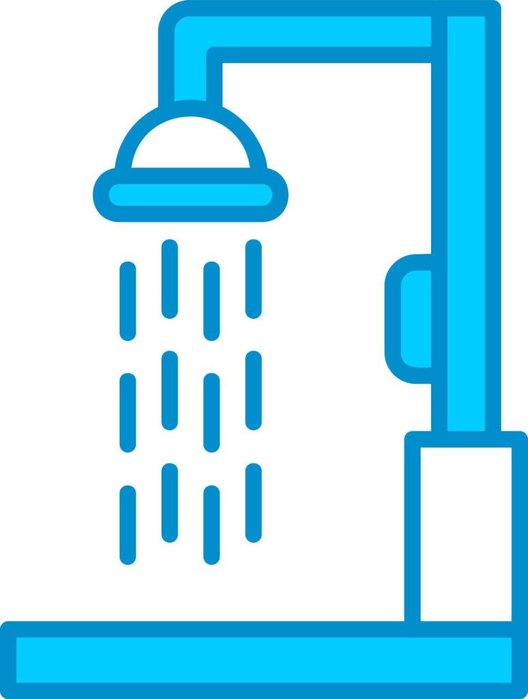 Shower Creative Icon Design vector