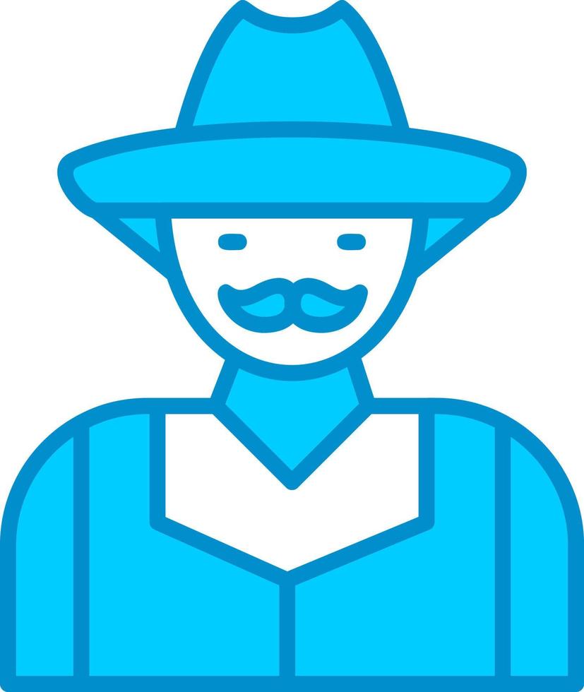 Farmer Creative Icon Design vector