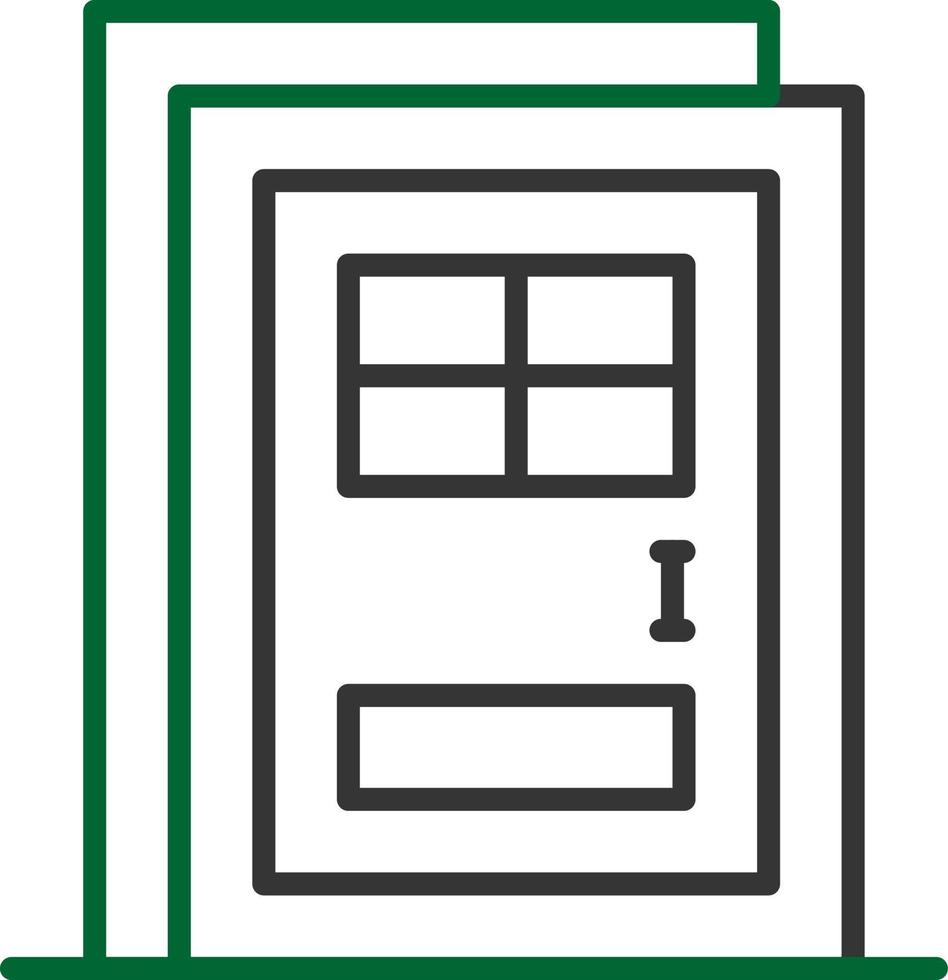 Door Creative Icon Design vector