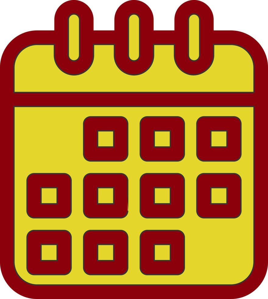 Calendar Vector Icon Design