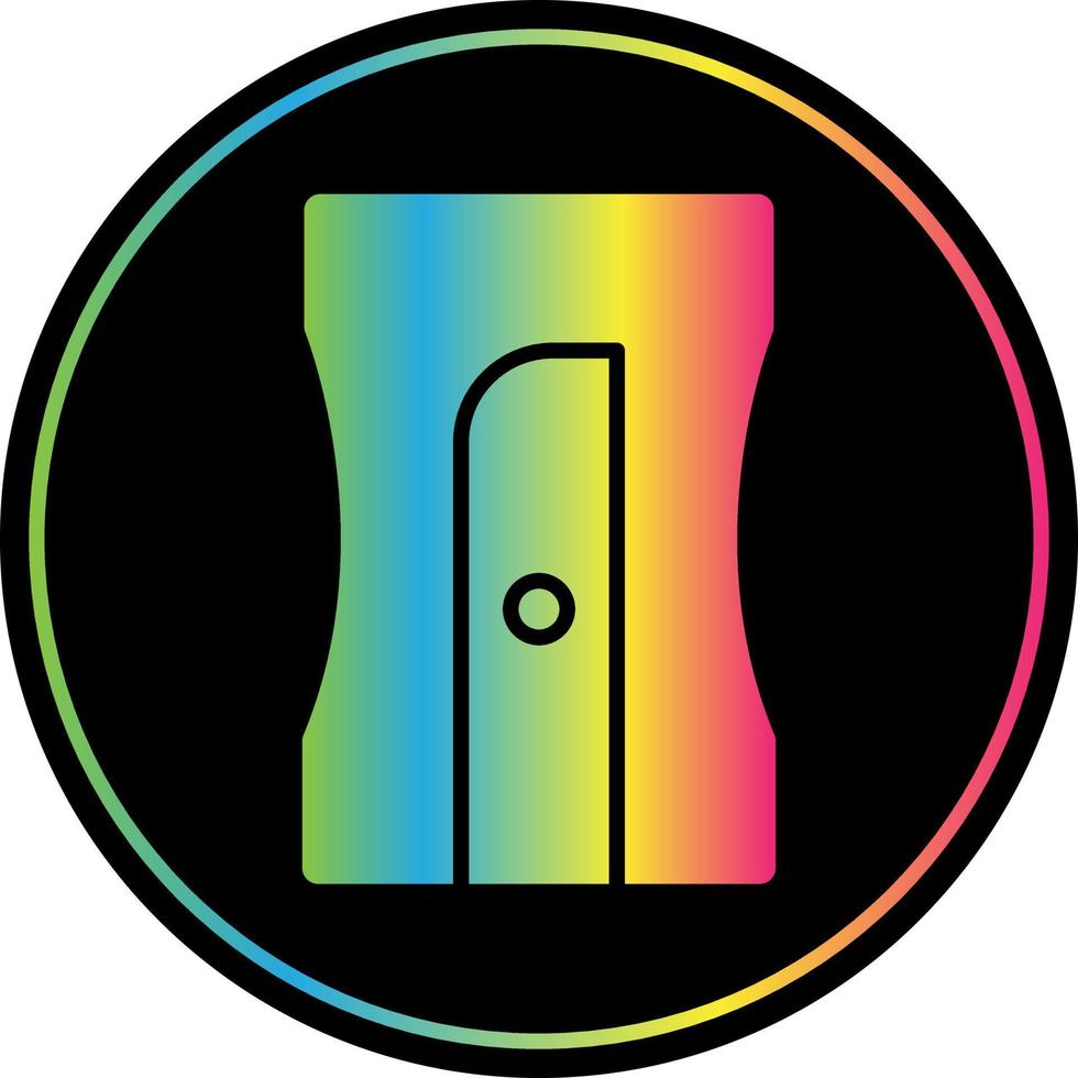 Pencil Sharpener Vector Icon Design