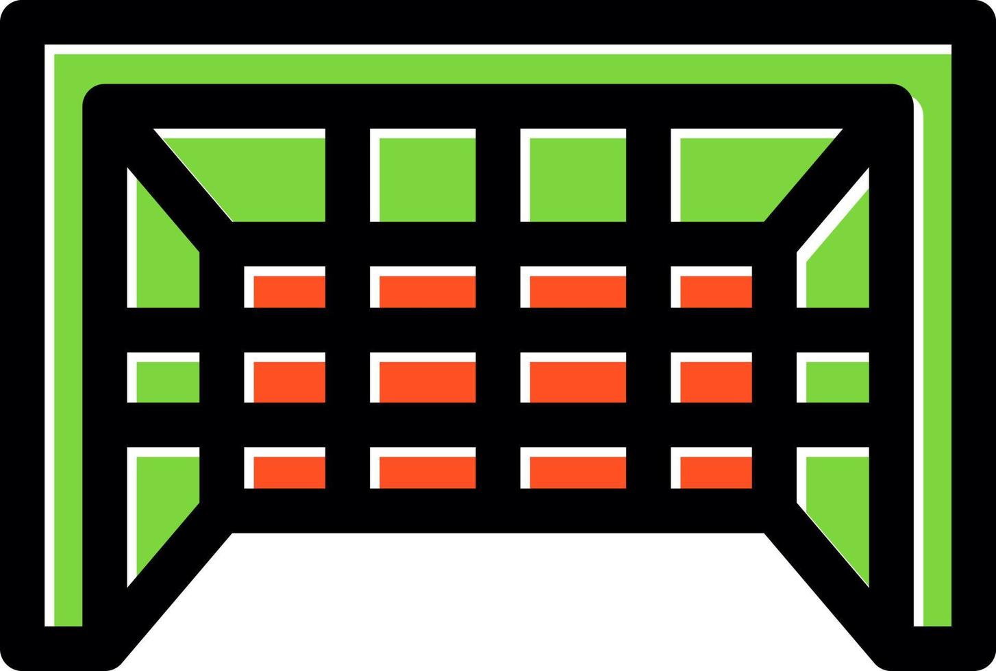 Goal Post Vector Icon Design