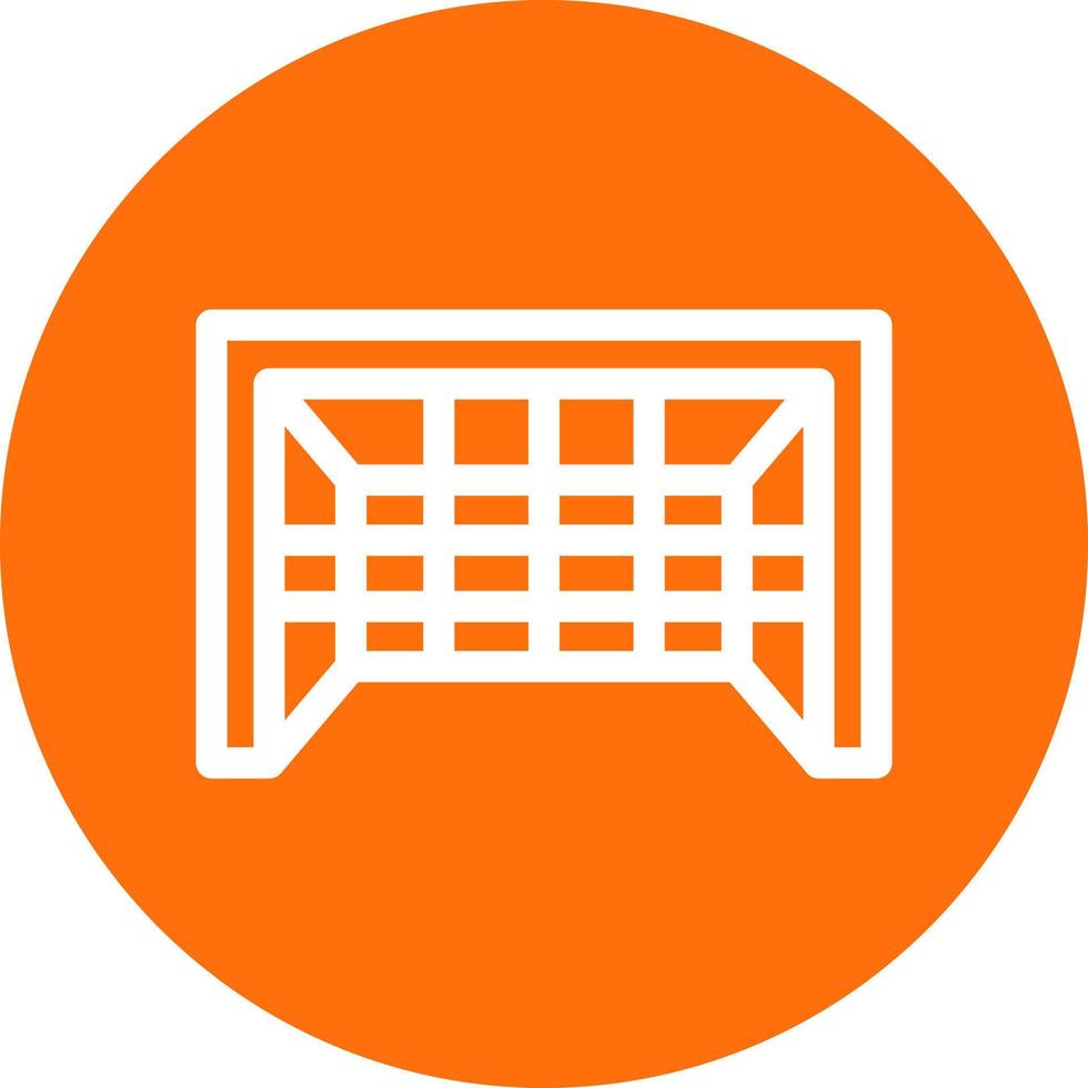 Goal Post Vector Icon Design