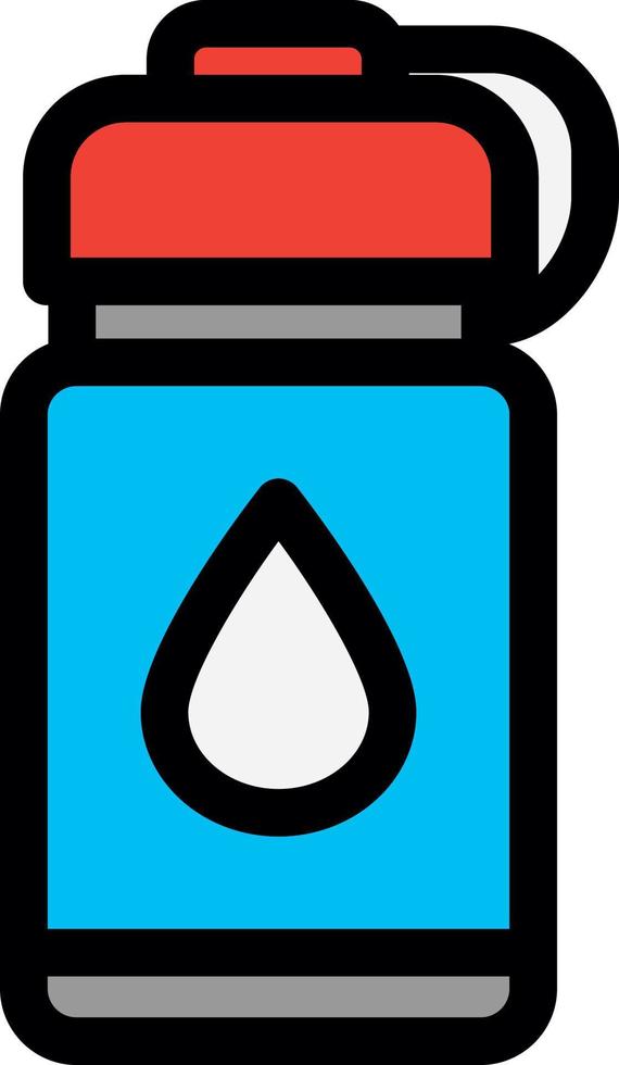 diseño de icono de vector de botellas de agua