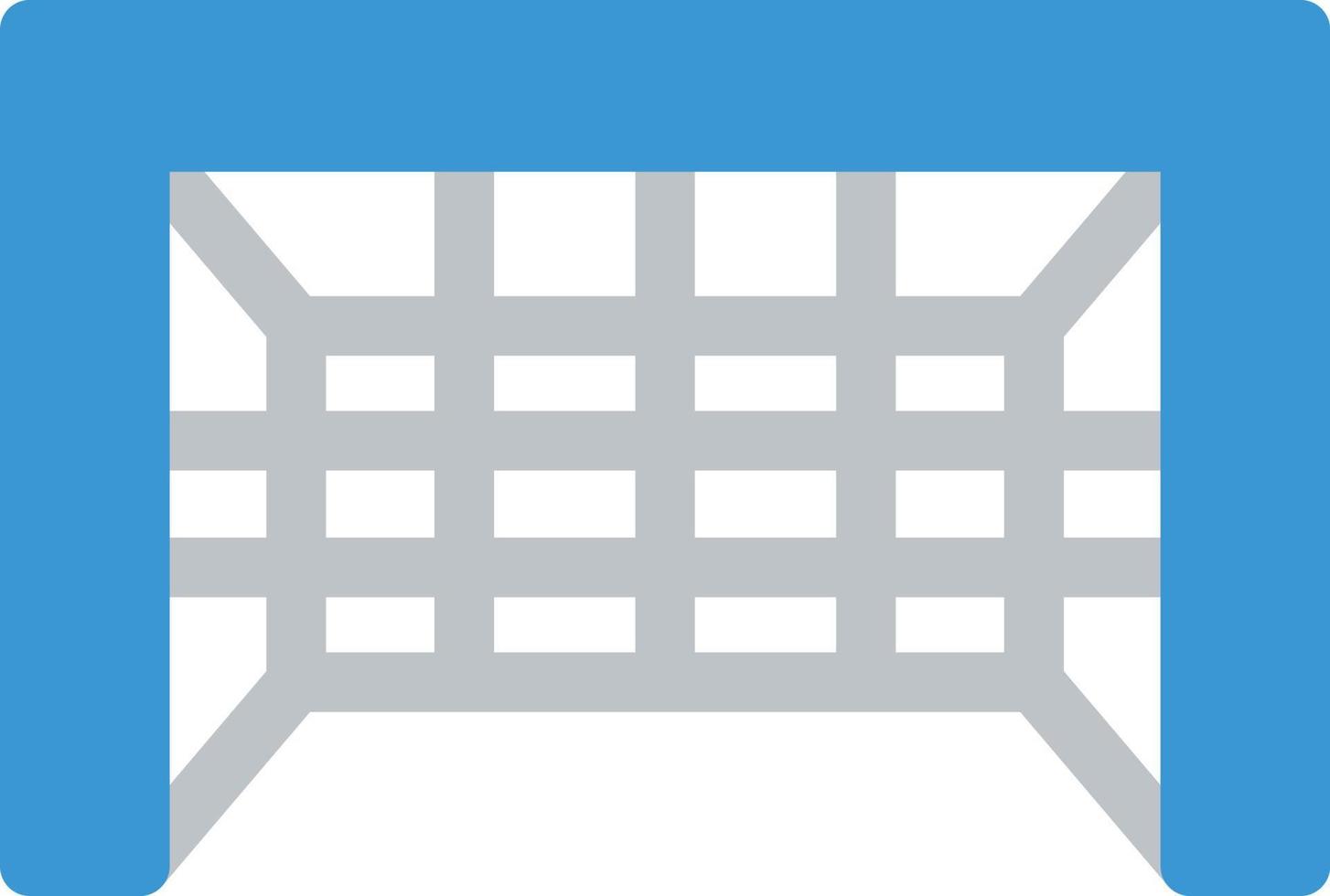 Goal Post Vector Icon Design