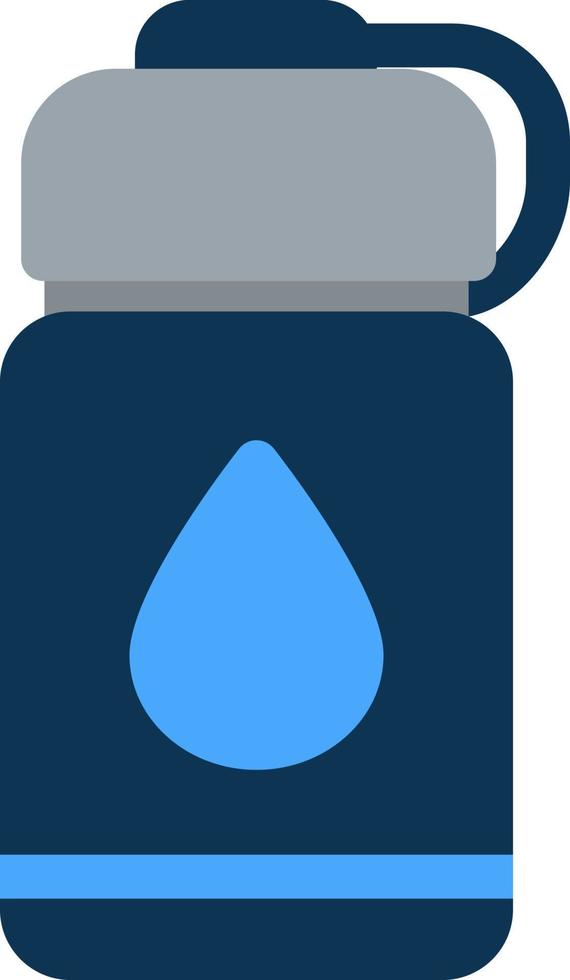 Water Bottles Vector Icon Design