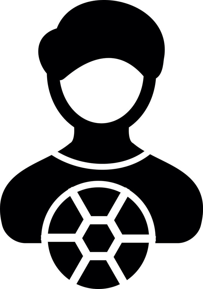 Player Vector Icon Design