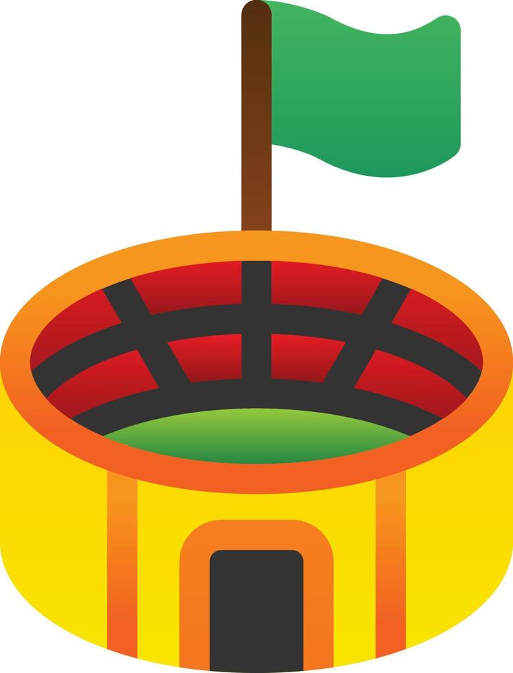 Stadium Vector Icon Design