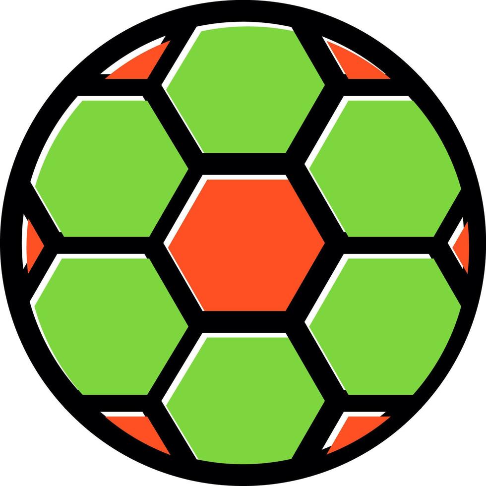 diseño de icono de vector de fútbol