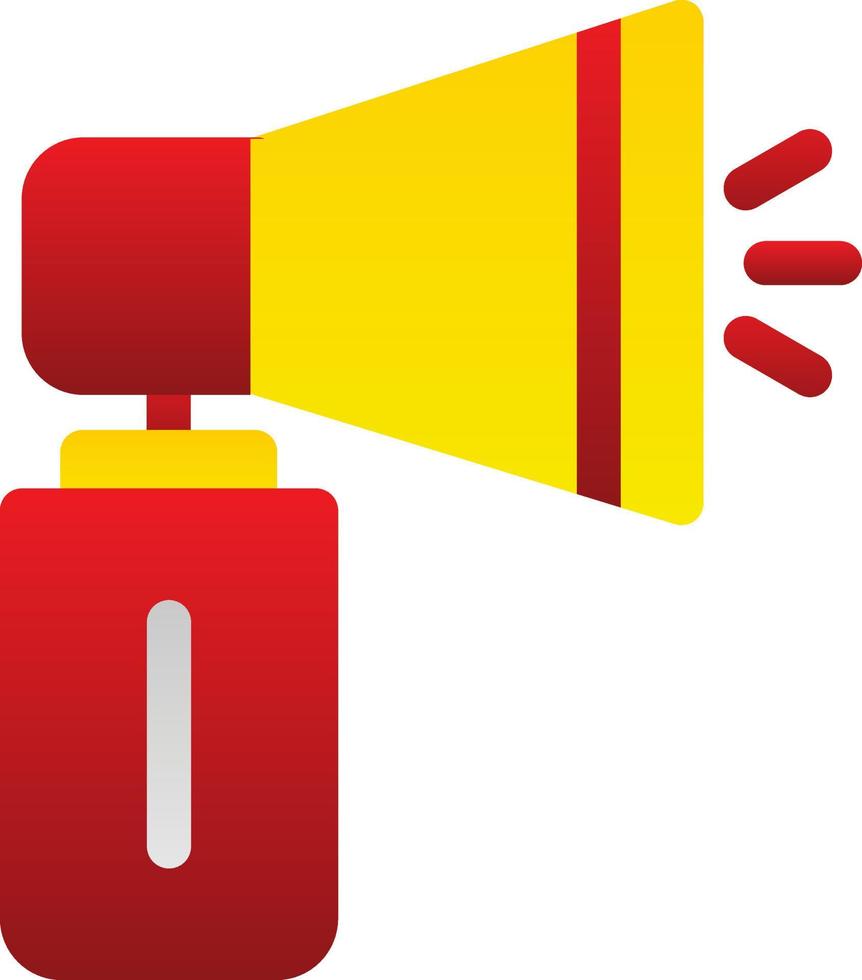 Air Horn Vector Icon Design
