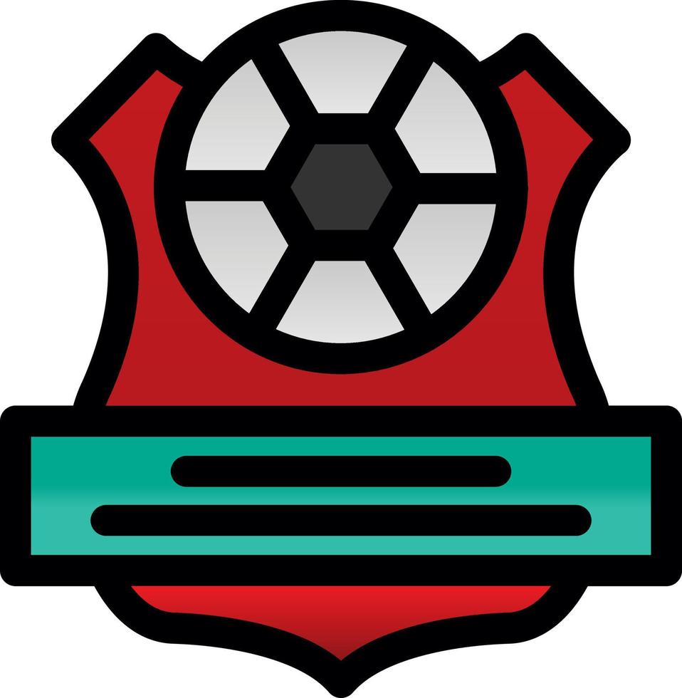 Football Club Vector Icon Design