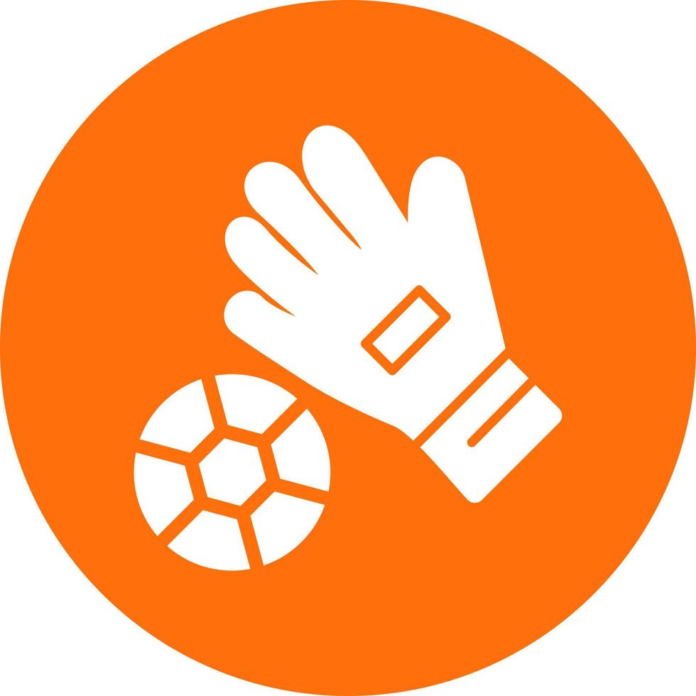 Goalie Vector Icon Design