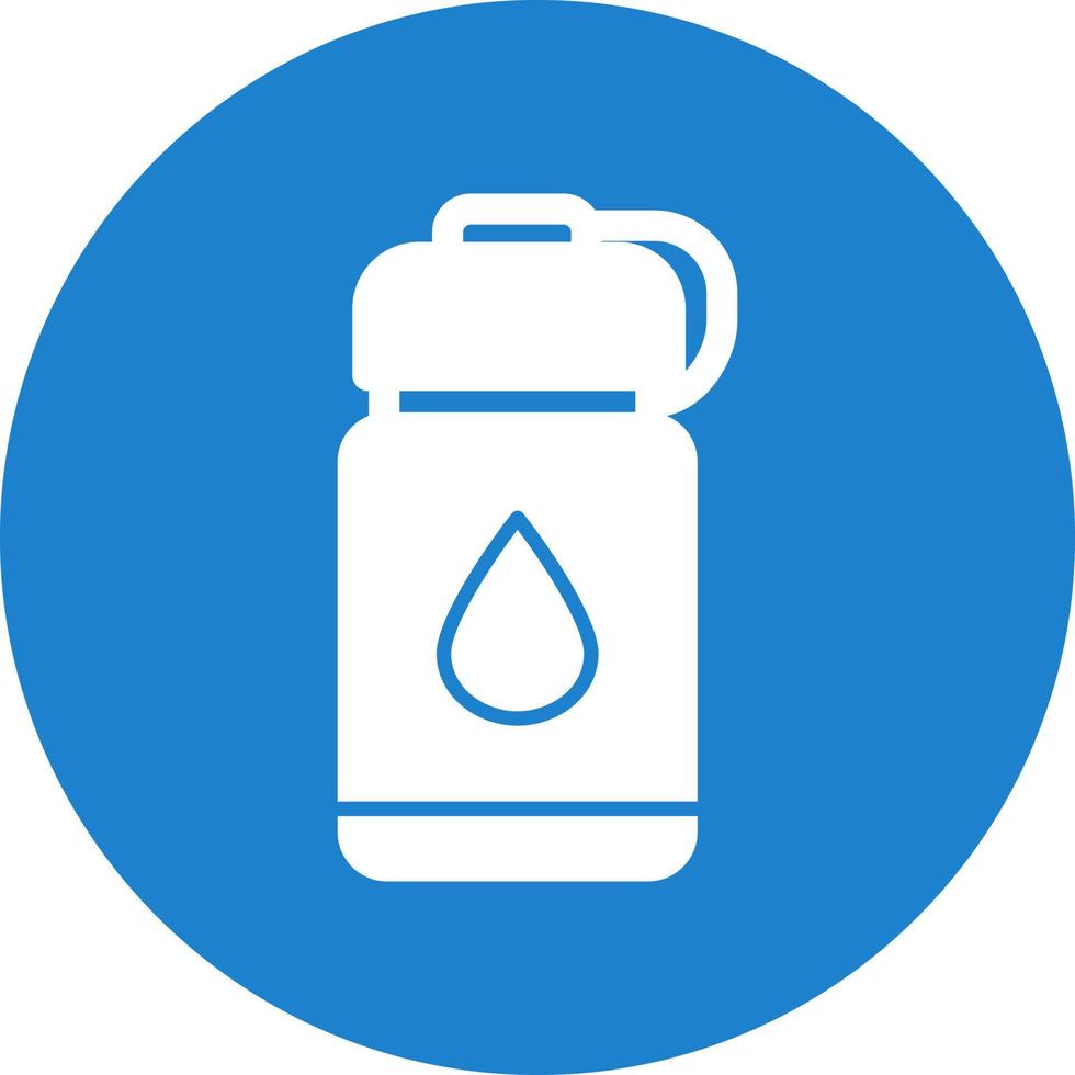 Water Bottles Vector Icon Design