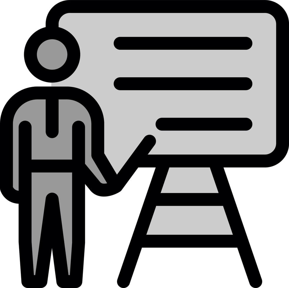 Presentation Vector Icon Design