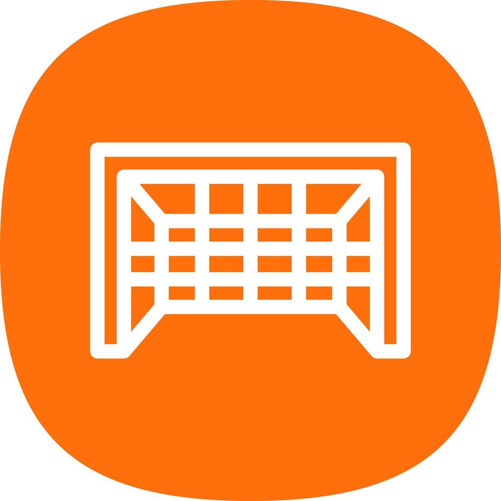 Goal Post Vector Icon Design