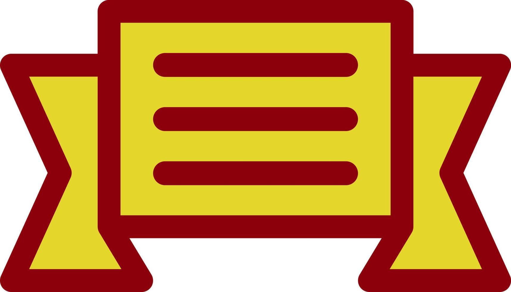 Banner Vector Icon Design