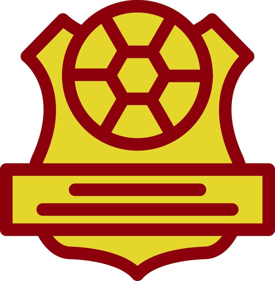 diseño de icono de vector de club de fútbol