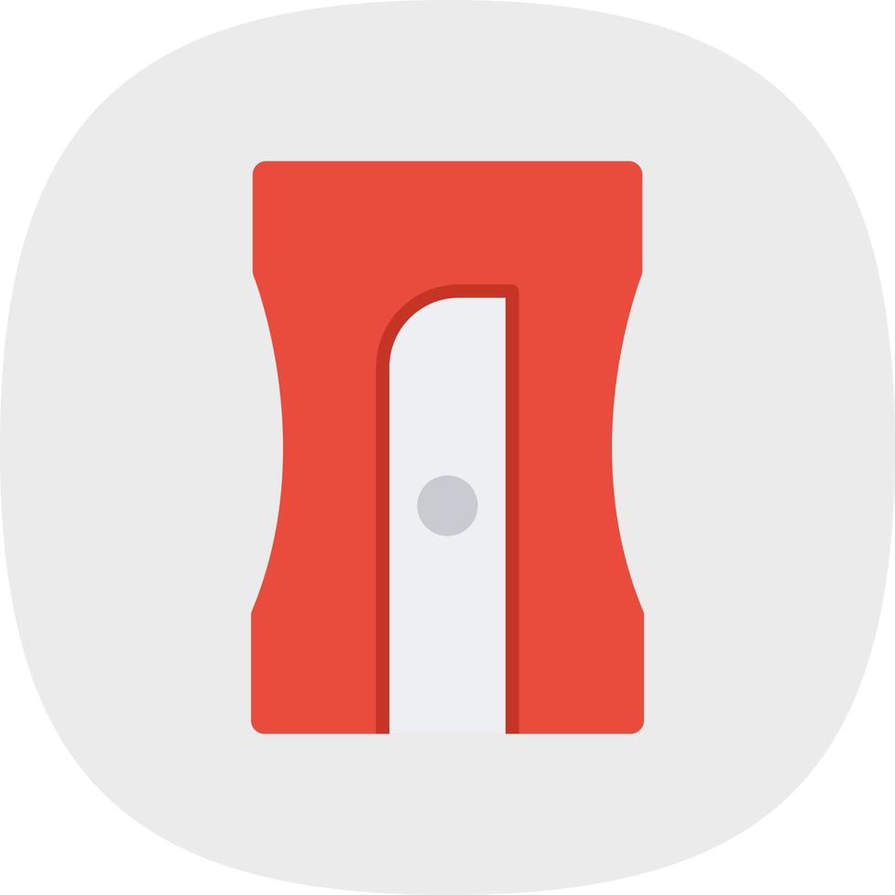 Pencil Sharpener Vector Icon Design