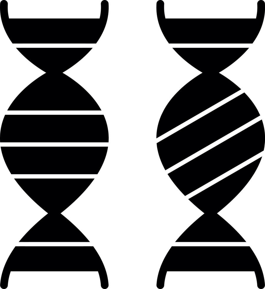 Genetic Comparation Vector Icon Design