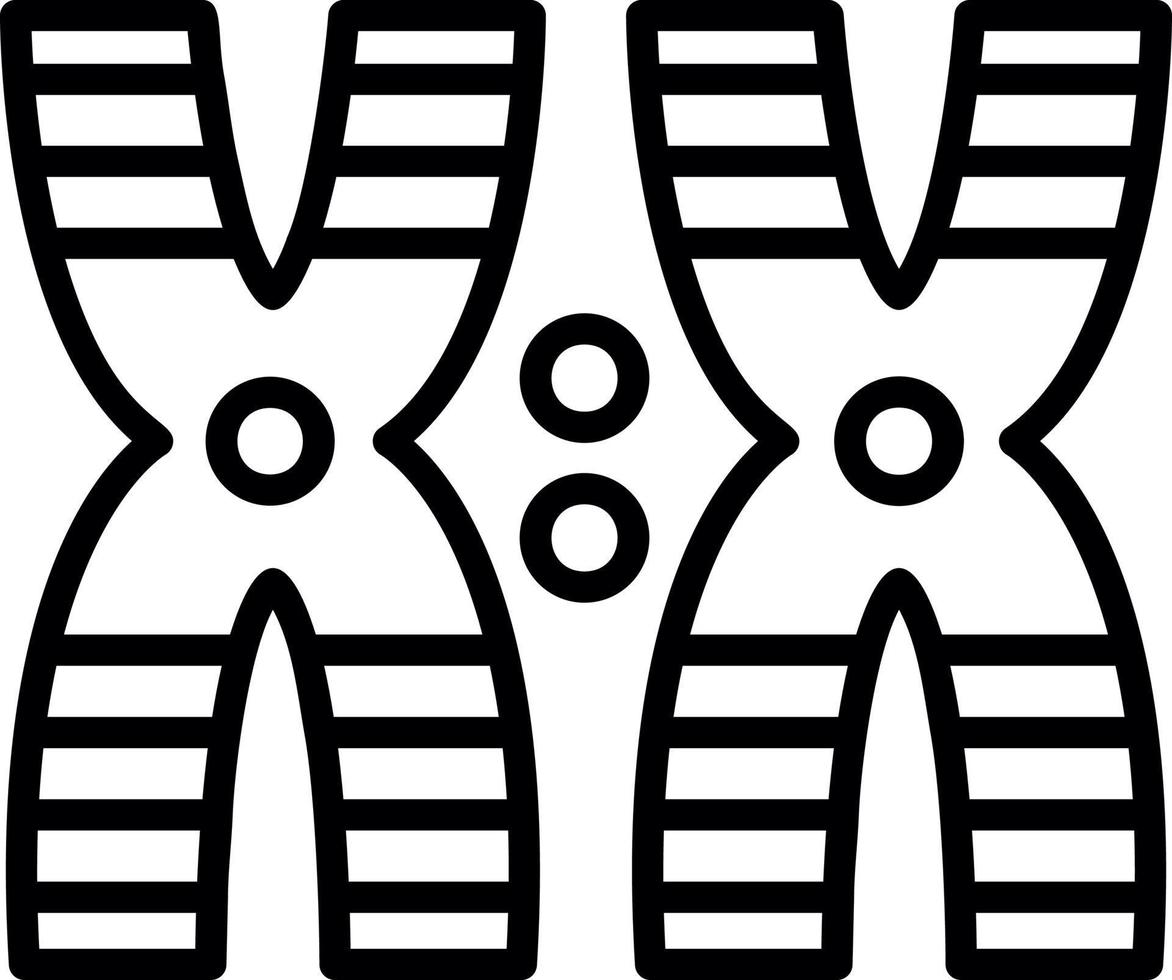 Chromosome Vector Icon Design