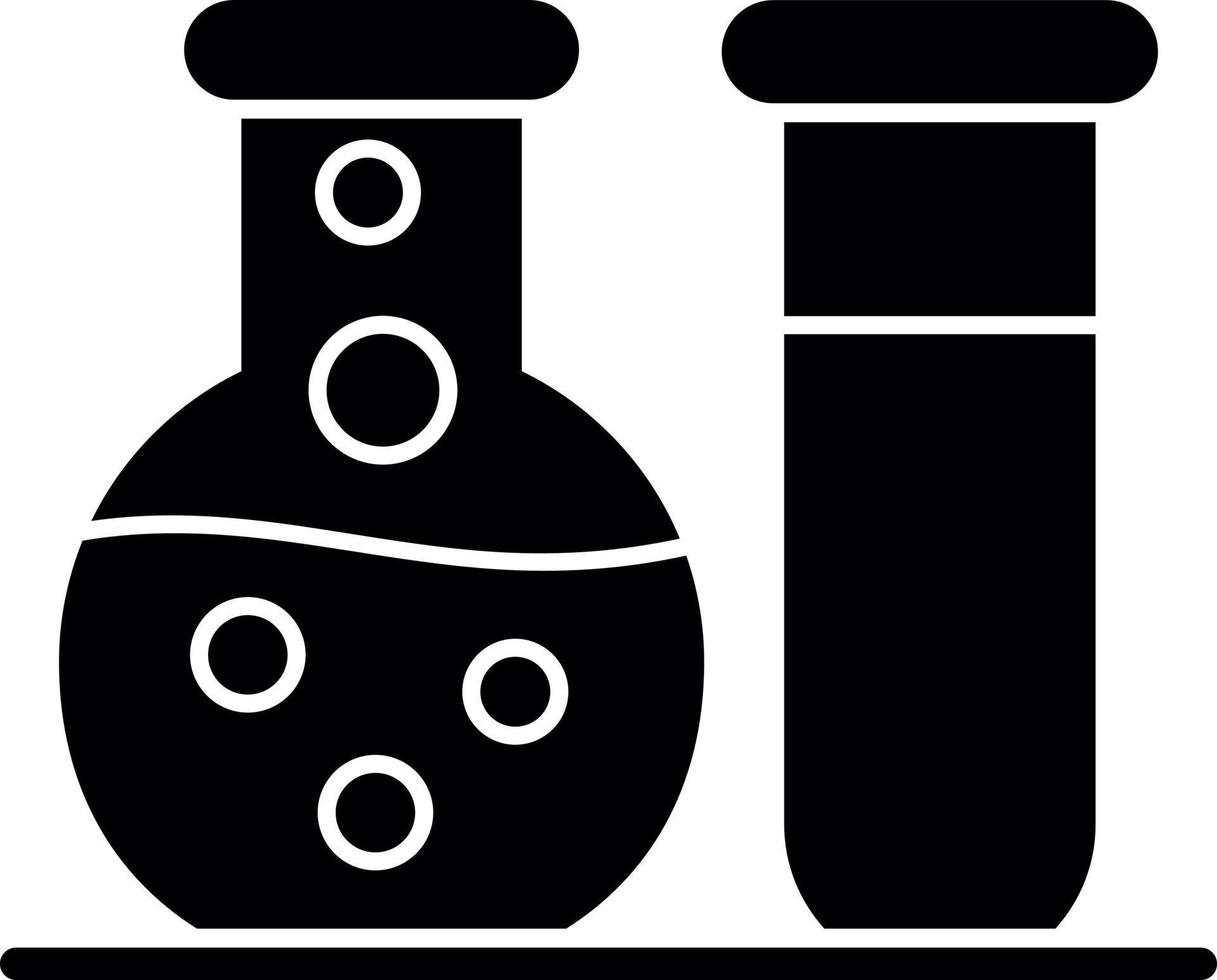 Chemical Laboratory Vector Icon Design