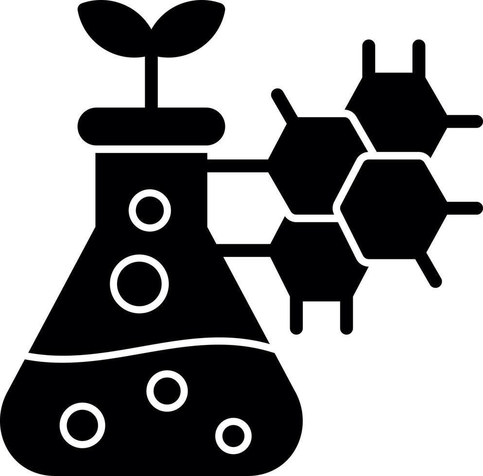 diseño de icono de vector de biotecnología