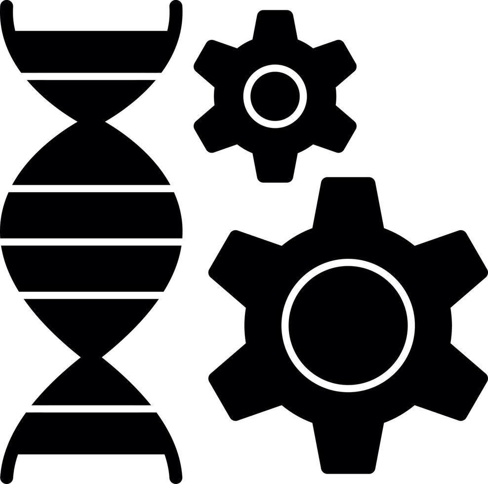 Genetic Engineering Vector Icon Design