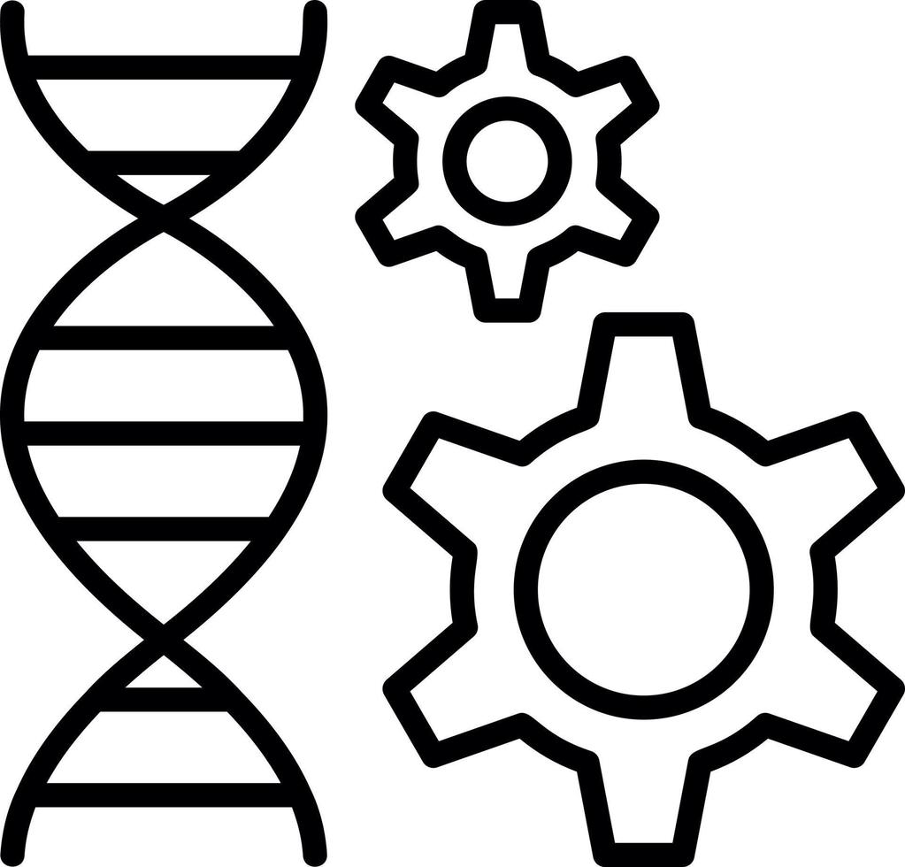 Genetic Engineering Vector Icon Design