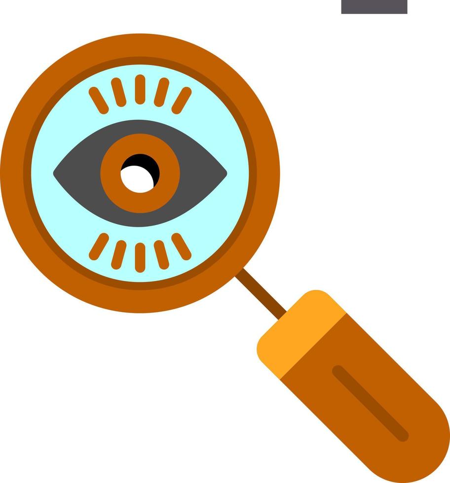 Observation Vector Icon Design