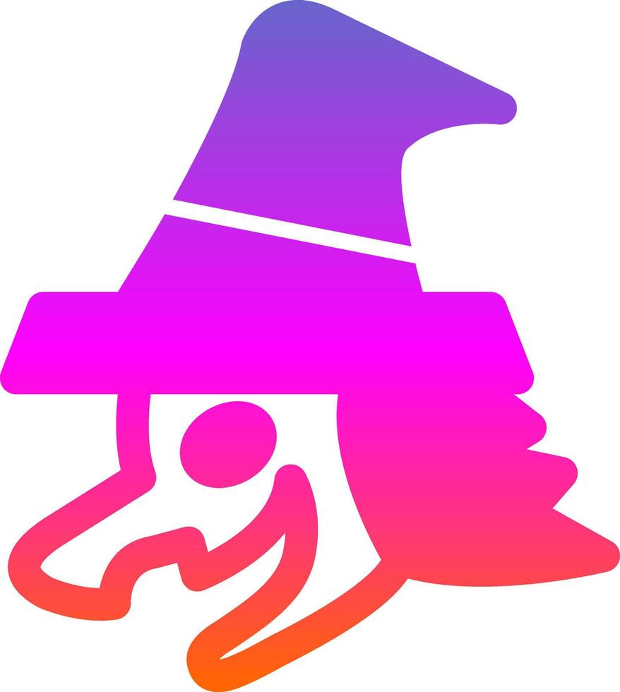 Witch Vector Icon Design