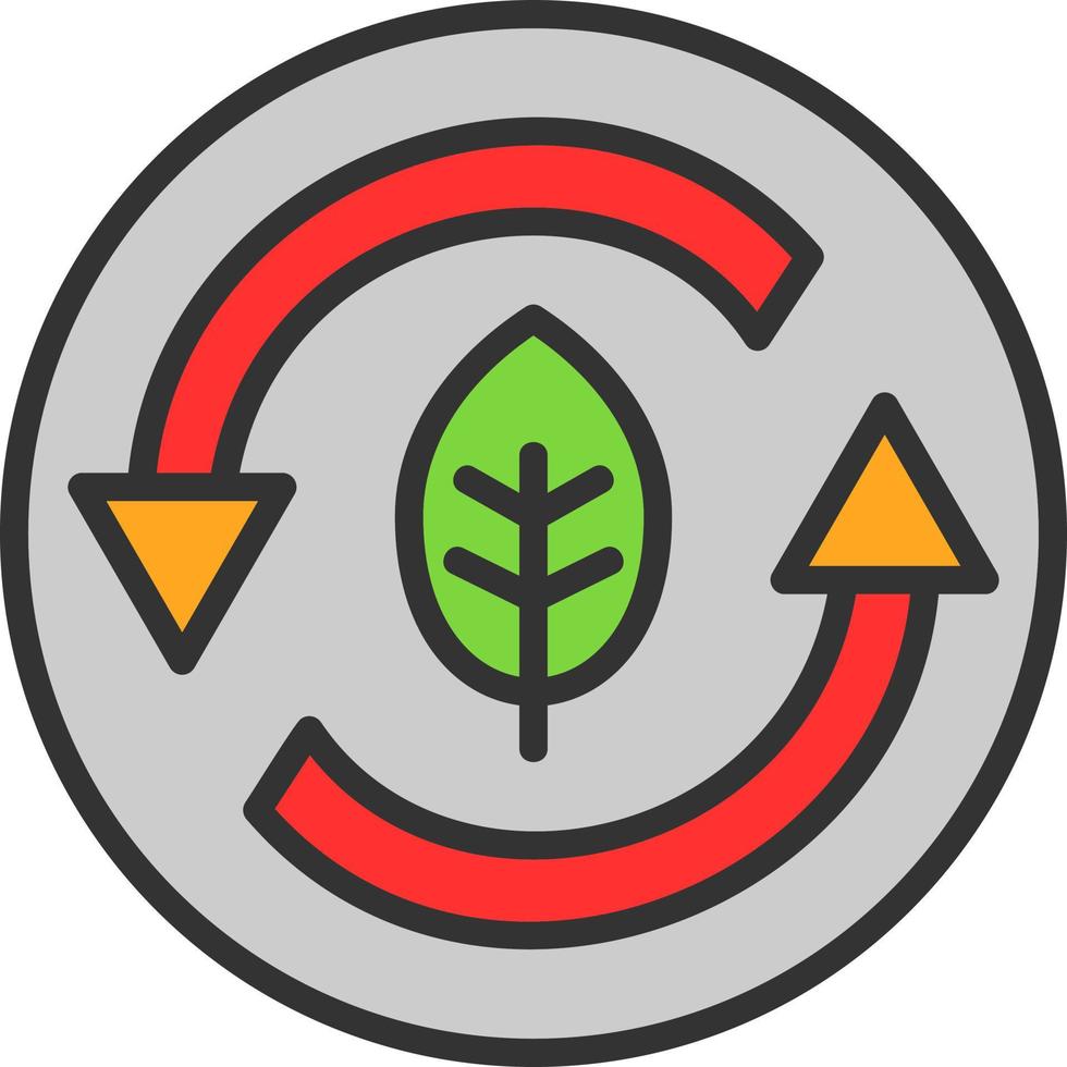 Continuous Updating Vector Icon Design