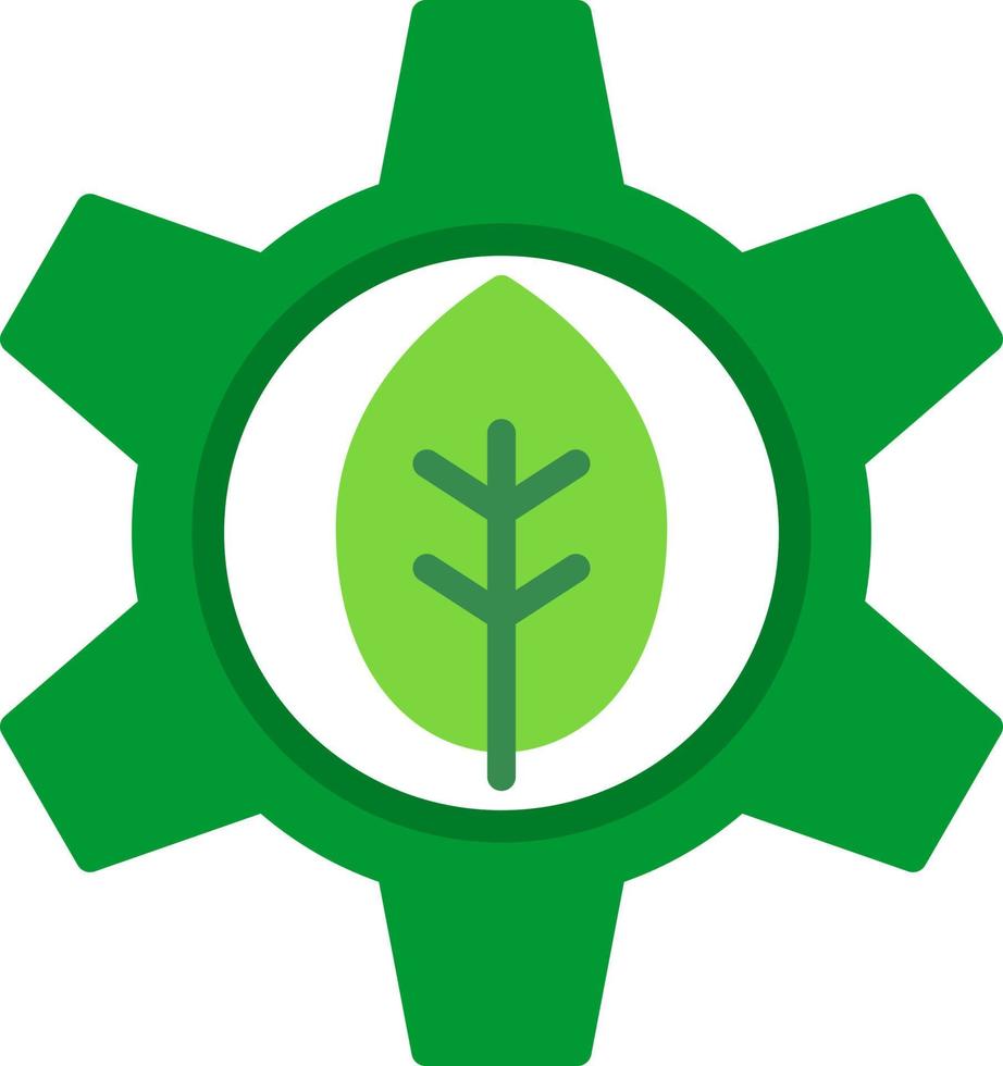 Ecological Integration Vector Icon Design