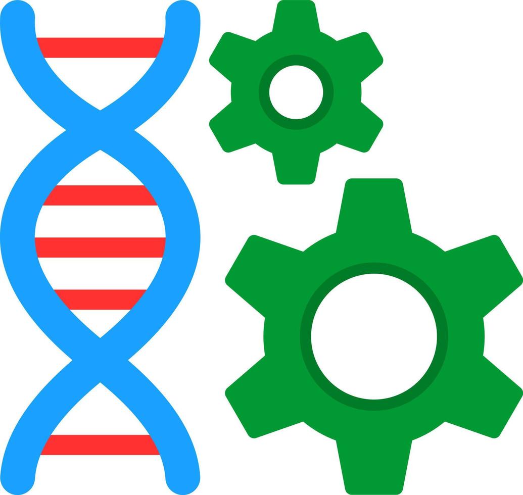 Genetic Engineering Vector Icon Design