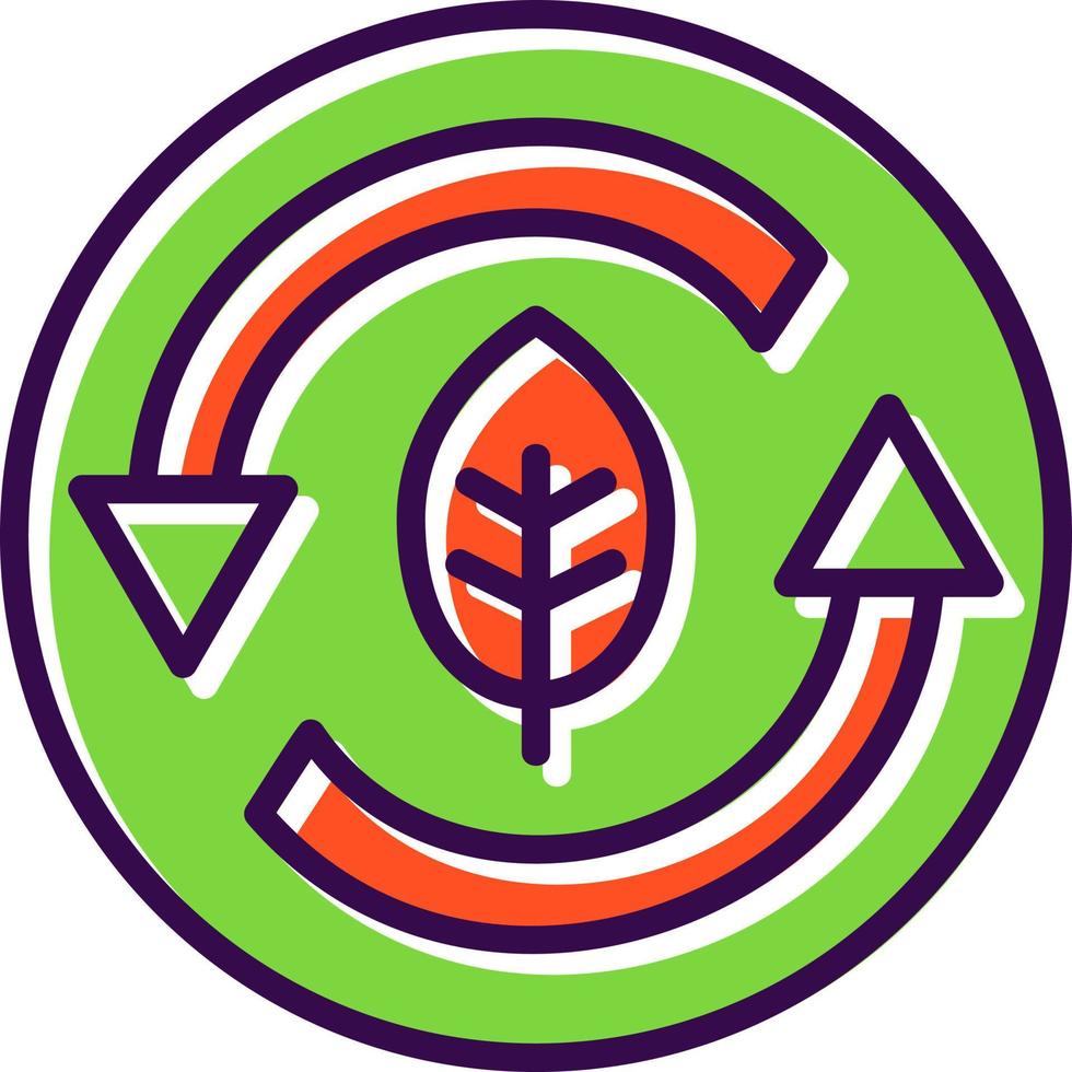 Continuous Updating Vector Icon Design