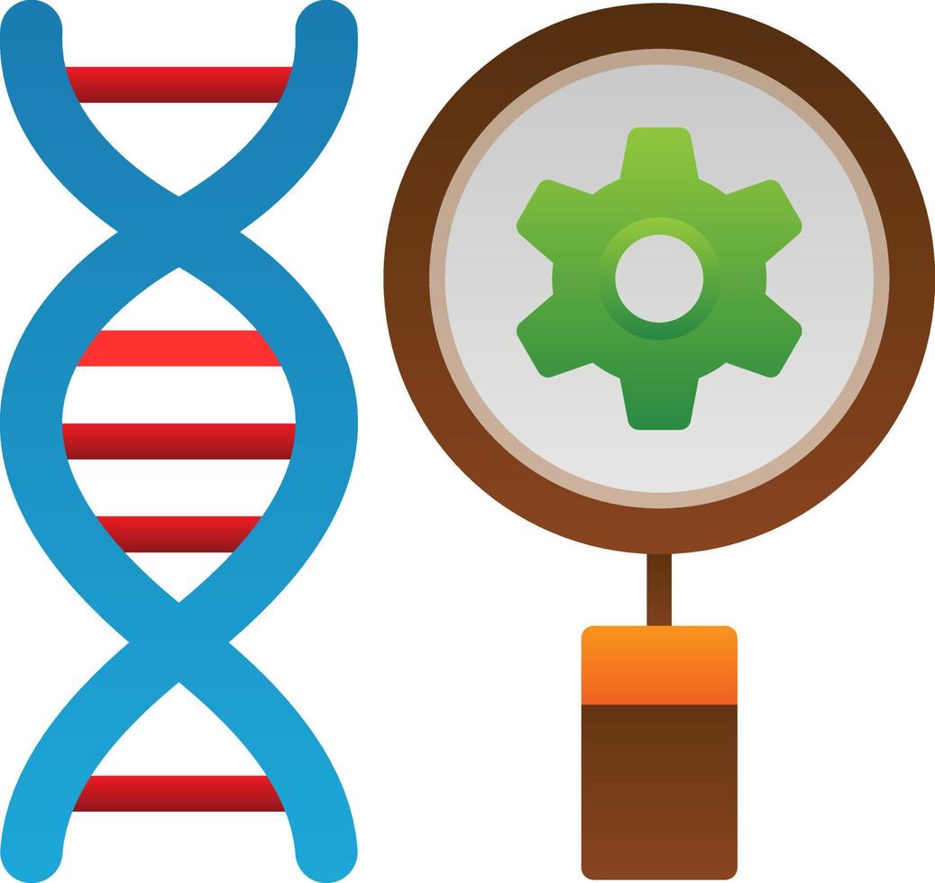 Genetic Finding Vector Icon Design