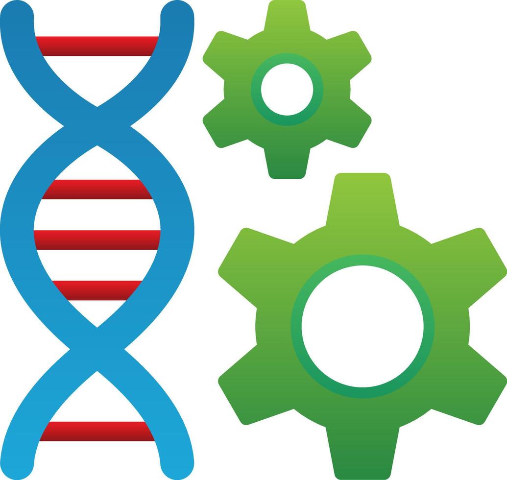 Genetic Engineering Vector Icon Design