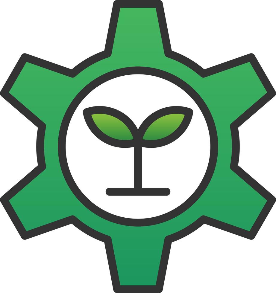 Ecological Object Vector Icon Design