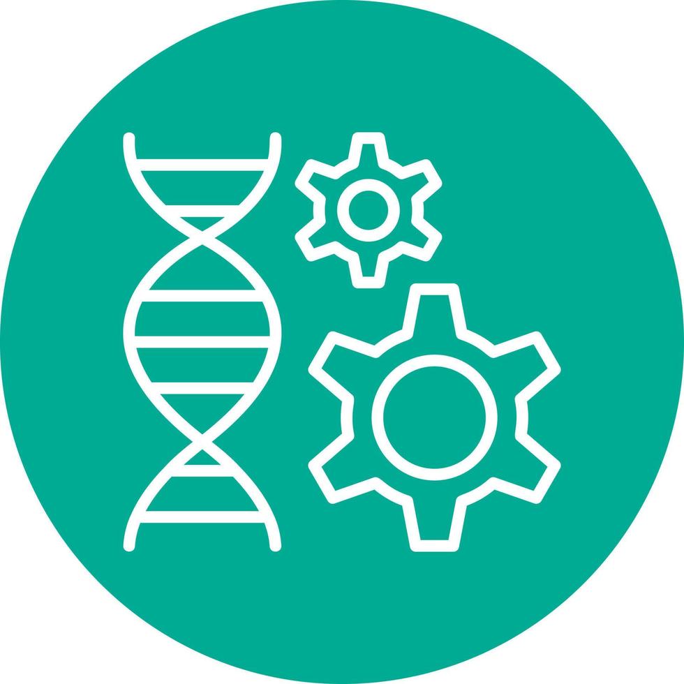 Genetic Engineering Vector Icon Design