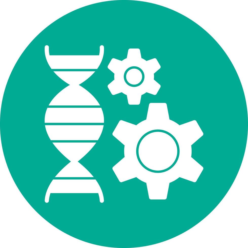 Genetic Engineering Vector Icon Design