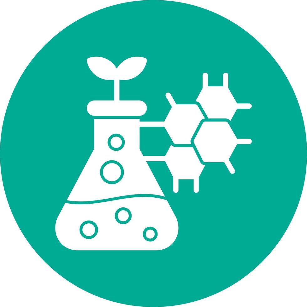 diseño de icono de vector de biotecnología