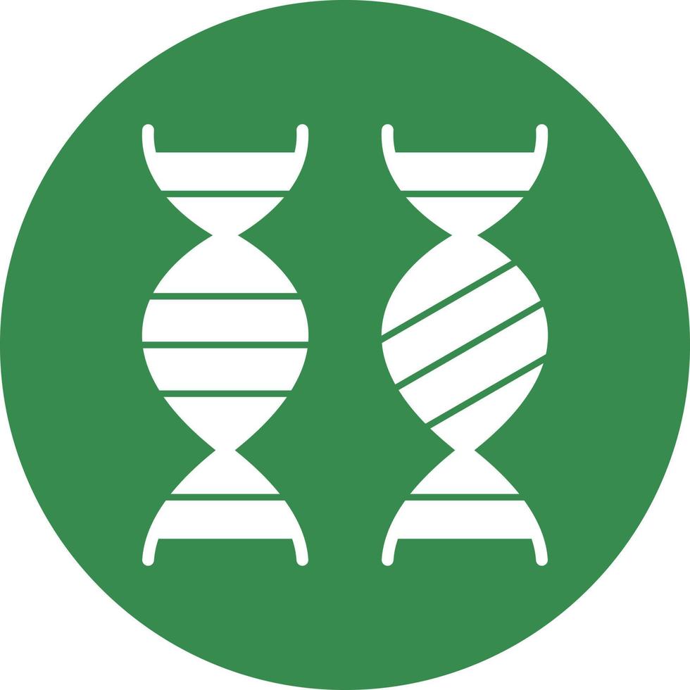 Genetic Comparation Vector Icon Design