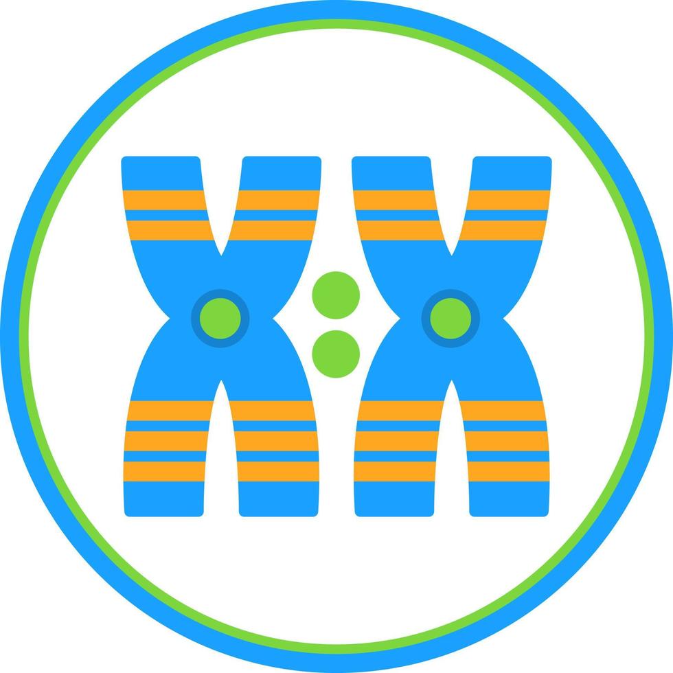 Chromosome Vector Icon Design