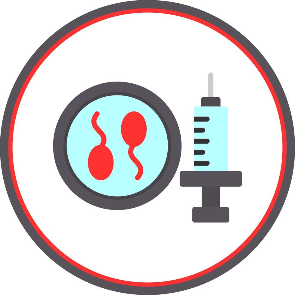 In Vitro Fertilization Vector Icon Design