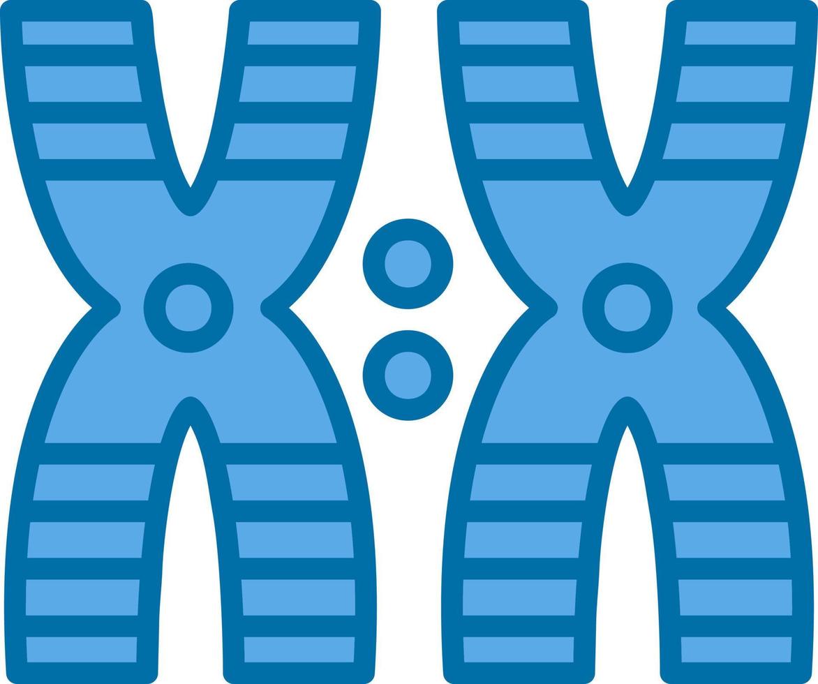 Chromosome Vector Icon Design