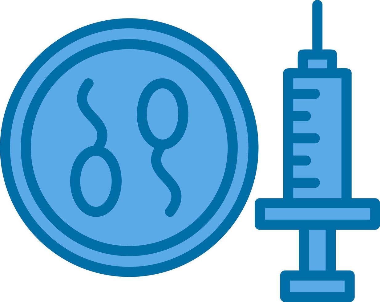 In Vitro Fertilization Vector Icon Design