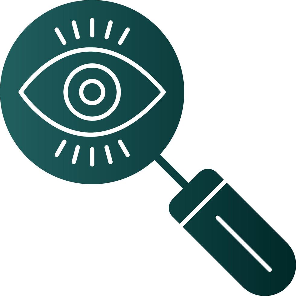 Observation Vector Icon Design