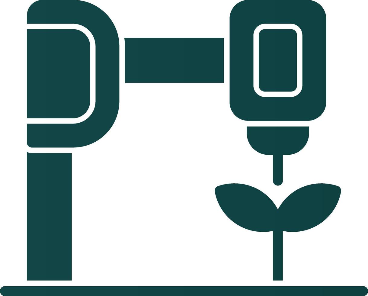 Bioprinting Vector Icon Design
