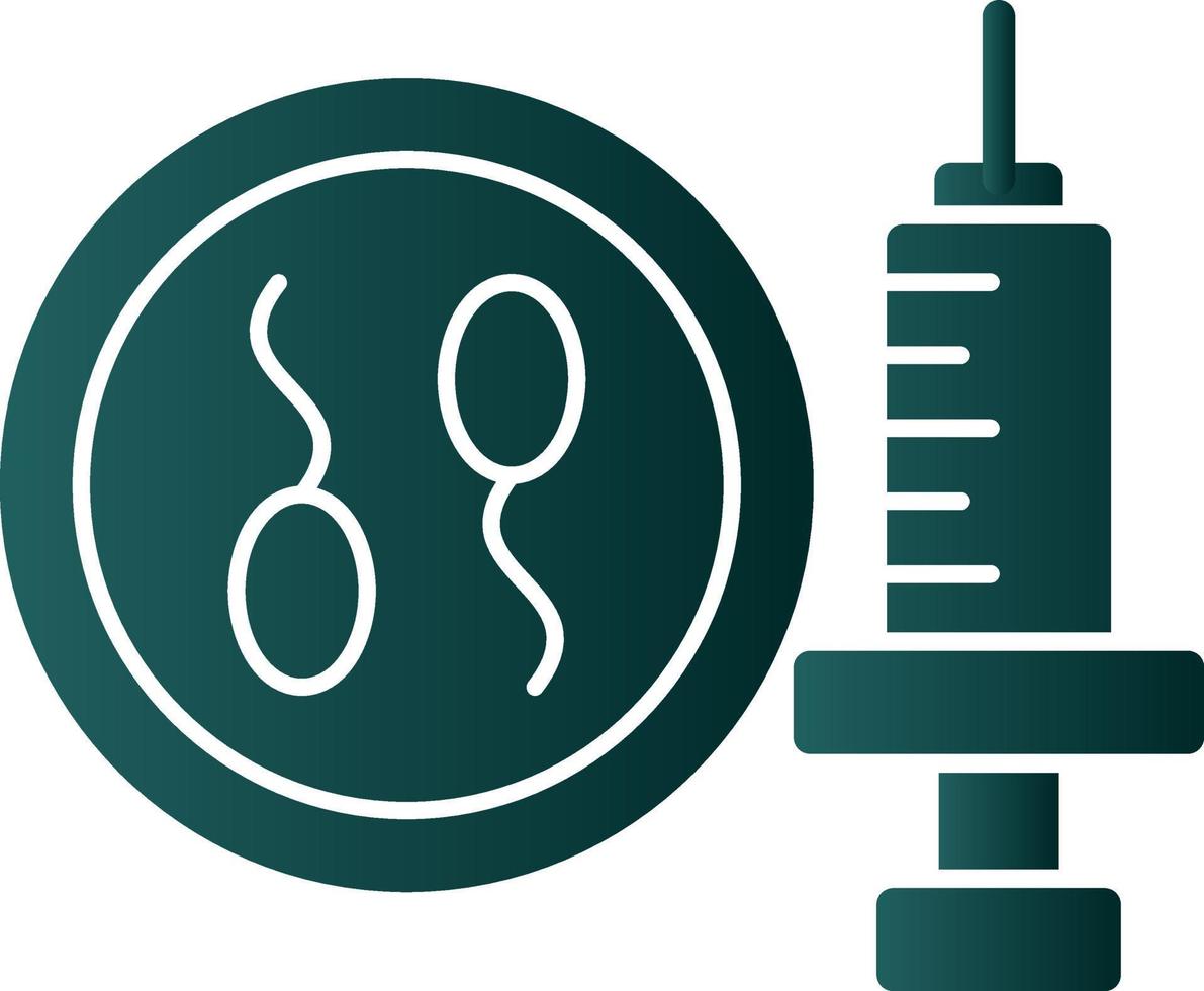 In Vitro Fertilization Vector Icon Design