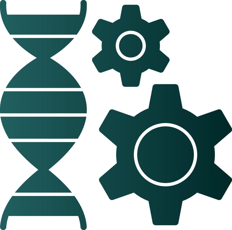 Genetic Engineering Vector Icon Design