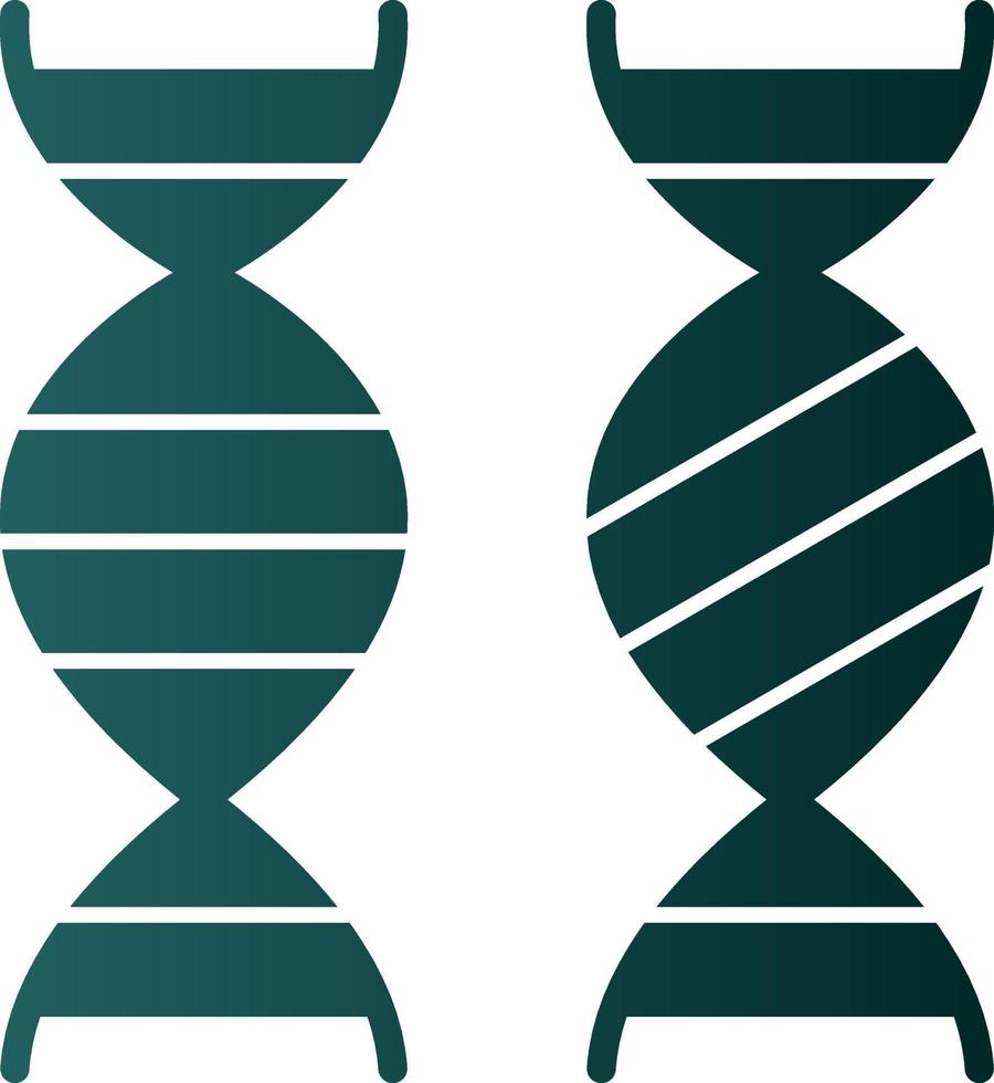 Genetic Comparation Vector Icon Design